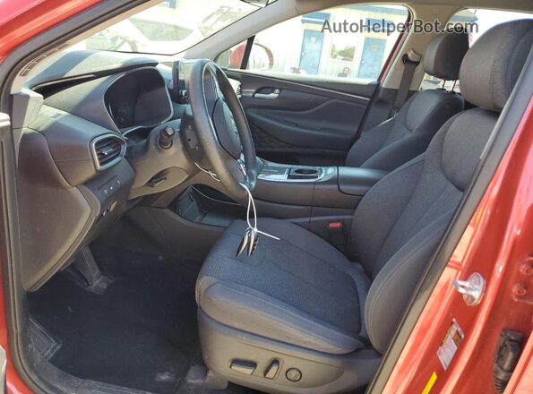 5NMS2DAJ8MH351715 2021 HYUNDAI SANTA Красный Вид салона спереди