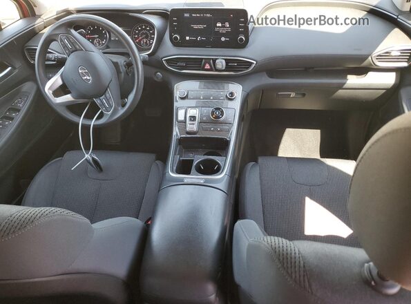 5NMS2DAJ8MH351715 2021 HYUNDAI SANTA Красный Вид панели приборов