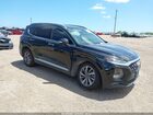 2020 Hyundai Santa Fe Sel Black vin: 5NMS33AD4LH214710