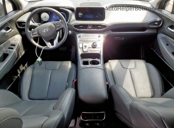 5NMS34AJ6PH533916 2023 HYUNDAI SANTA Charcoal წინა პანელის ხედი