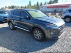 2020 Hyundai Santa Fe Sel Gray vin: 5NMS3CAD4LH298530