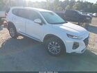 2020 Hyundai Santa Fe Sel White vin: 5NMS3CAD7LH278109