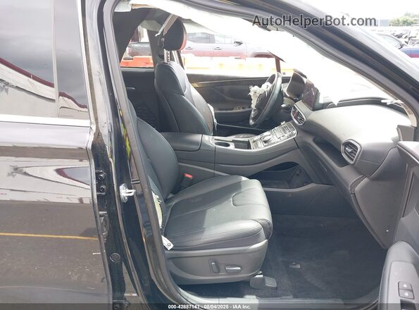 5NMS3DA13PH013088 2023 HYUNDAI SANTA FE HYBRID Черный Вид салона спереди