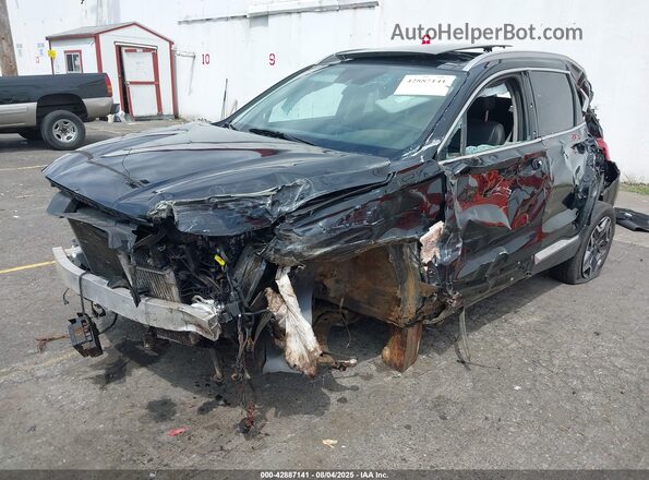 5NMS3DA13PH013088 2023 HYUNDAI SANTA FE HYBRID Черный Вид спереди