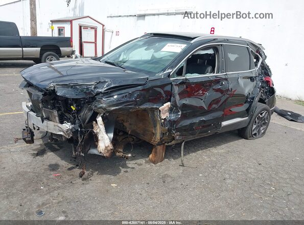 5NMS3DA13PH013088 2023 HYUNDAI SANTA FE HYBRID Черный Передняя левая четверть