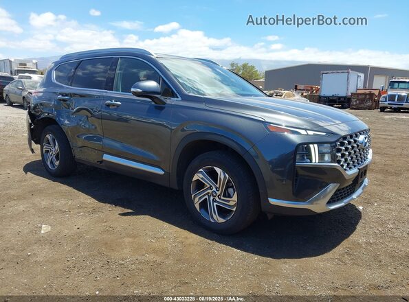 5NMS3DAJ6PH584588 2023 HYUNDAI SANTA FE Черный Передняя правая четверть