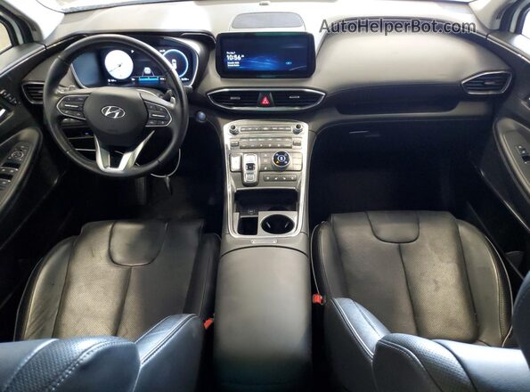 5NMS4DAL5PH517687 2023 HYUNDAI SANTA White Vista del salpicadero