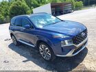 2022 Hyundai Santa Fe Calligraphy Dark Blue vin: 5NMS54AL5NH385279