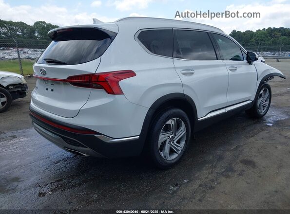 5NMS64AJ1MH322190 2021 HYUNDAI SANTA FE White Rear right