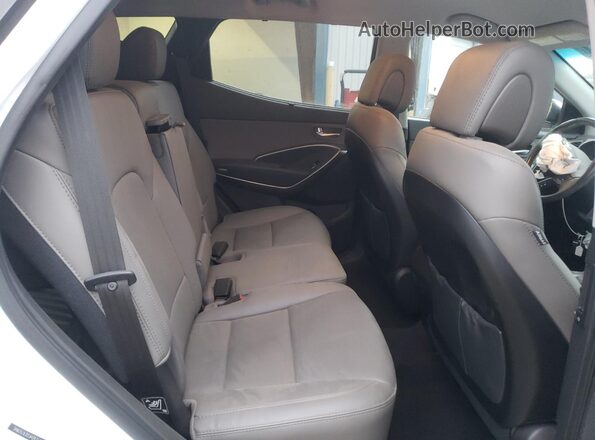 5NMZU3LB2JH097147 2018 HYUNDAI SANTA White Vista de los asientos traseros