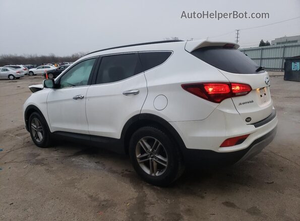 5NMZU3LB2JH097147 2018 HYUNDAI SANTA White Trasero izquierdo