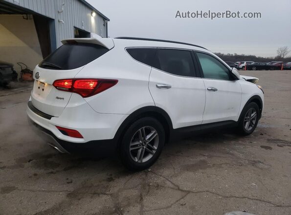 5NMZU3LB2JH097147 2018 HYUNDAI SANTA White Trasero derecho