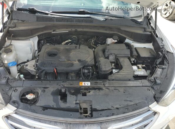5NMZU3LB7JH106926 2018 HYUNDAI SANTA White Շարժիչի բաժամունքի տեսք