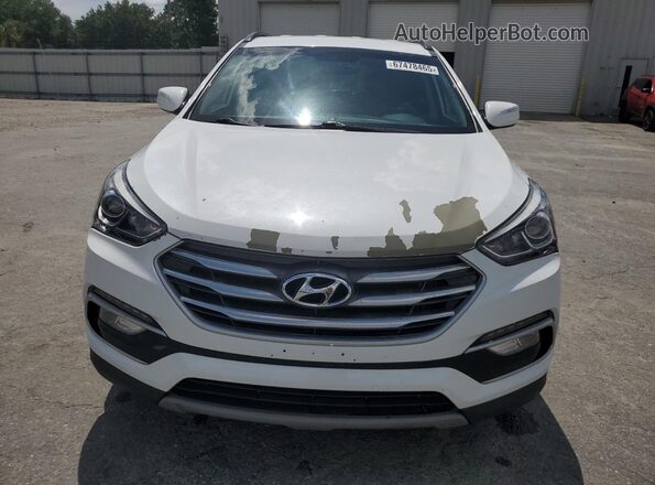 5NMZU3LB7JH106926 2018 HYUNDAI SANTA White Դիմացի տեսք
