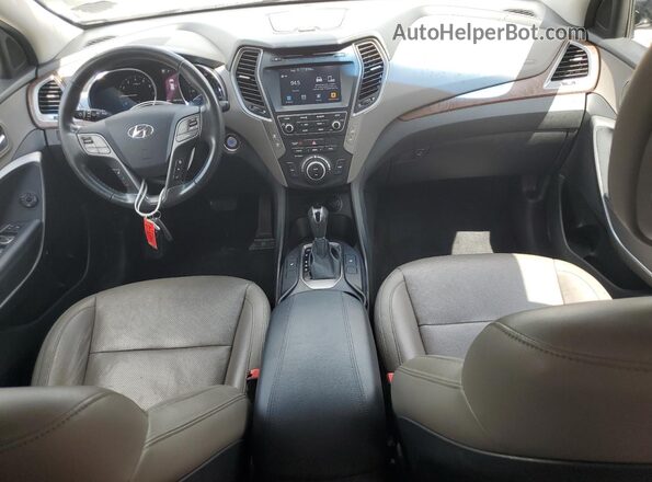5NMZU3LB7JH106926 2018 HYUNDAI SANTA White Առջևի վահանակի տեսք