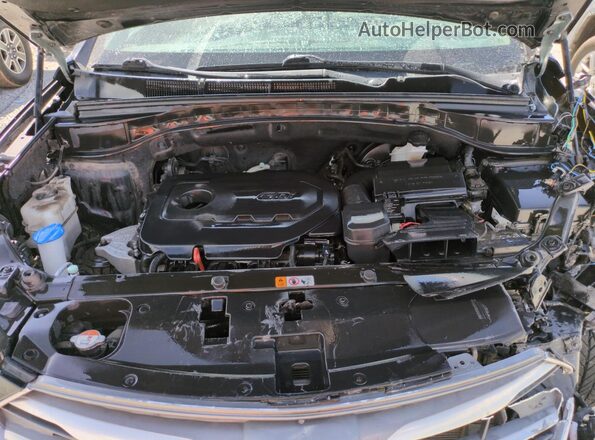 5NMZUDLB1JH067448 2018 HYUNDAI SANTA Black Widok wnętrza z tyłu