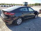 2018 Hyundai Elantra Se Black vin: 5NPD74LF0JH242182