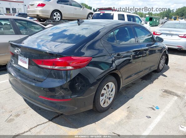 5NPD74LF1JH401274 2018 HYUNDAI ELANTRA Black Rear right