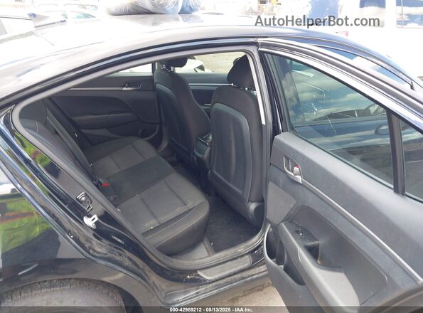 5NPD74LF1JH401274 2018 HYUNDAI ELANTRA Black VIN sticker view