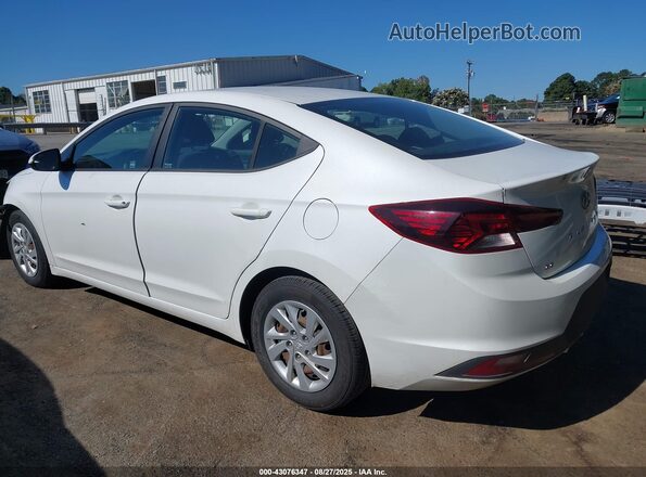 5NPD74LF1LH563392 2020 HYUNDAI ELANTRA Белый Задняя левая четверть