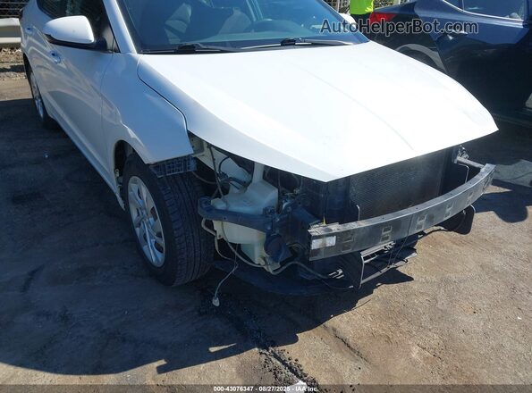 5NPD74LF1LH563392 2020 HYUNDAI ELANTRA Белый Вид спереди