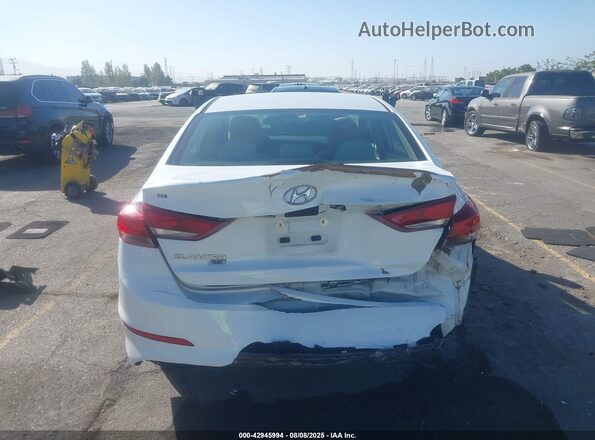 5NPD74LF2JH250560 2018 HYUNDAI ELANTRA White 