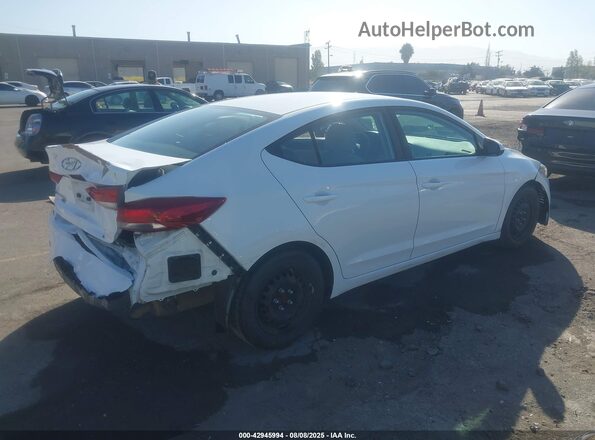 5NPD74LF2JH250560 2018 HYUNDAI ELANTRA White Rear right