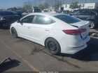 2018 Hyundai Elantra Se White vin: 5NPD74LF2JH250560