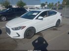2018 Hyundai Elantra Se White vin: 5NPD74LF2JH250560