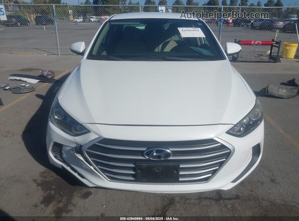 5NPD74LF2JH250560 2018 HYUNDAI ELANTRA White Rear interior view