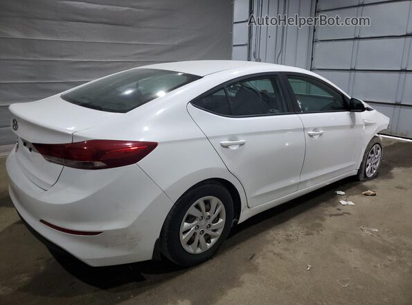 5NPD74LF2JH279475 2018 HYUNDAI ELANTRA White Tył prawy