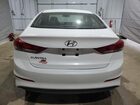 2018 Hyundai Elantra Se White vin: 5NPD74LF2JH279475