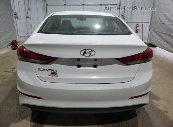 5NPD74LF2JH279475 2018 HYUNDAI ELANTRA White Widok z tyłu
