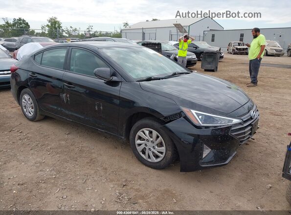 5NPD74LF2LH525475 2020 HYUNDAI ELANTRA Black Delantero derecho