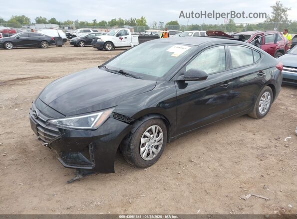 5NPD74LF2LH525475 2020 HYUNDAI ELANTRA Black Vista tres cuartos delantera izquierda