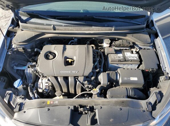 5NPD74LF3JH271224 2018 HYUNDAI ELANTRA Gray Rear interior view
