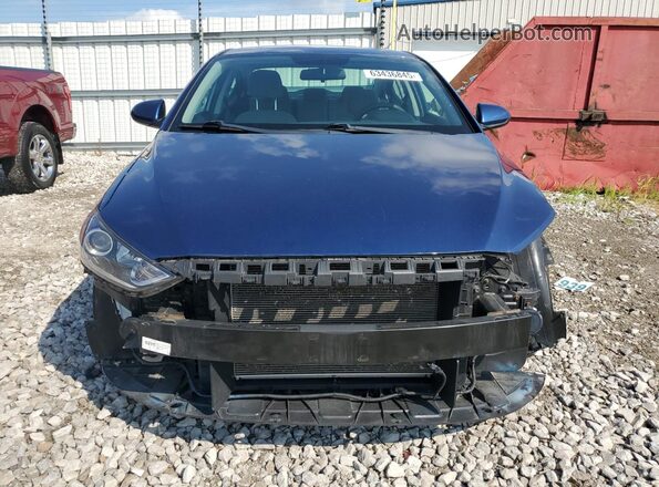 5NPD74LF4JH348960 2018 HYUNDAI ELANTRA Blue Вид спереду
