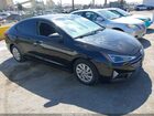 2020 Hyundai Elantra Se Black vin: 5NPD74LF4LH536963