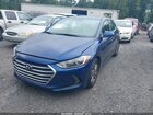 2018 Hyundai Elantra Value Edition Blue vin: 5NPD84LF0JH286566
