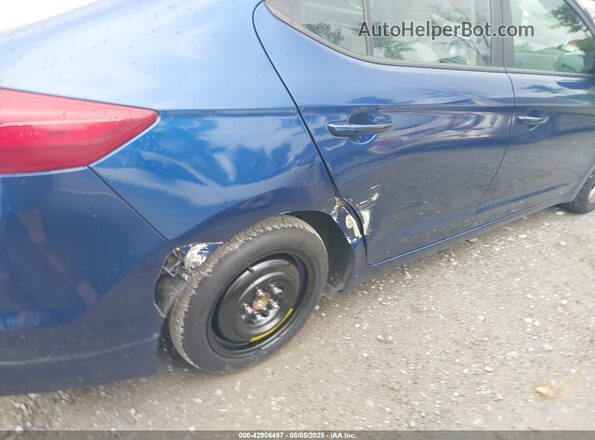 5NPD84LF0JH286566 2018 HYUNDAI ELANTRA Blue Вид спереду
