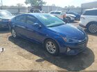 2020 Hyundai Elantra Sel Dark Blue vin: 5NPD84LF0LH541106