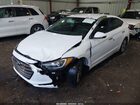 2017 Hyundai Elantra Limited White vin: 5NPD84LF1HH129350