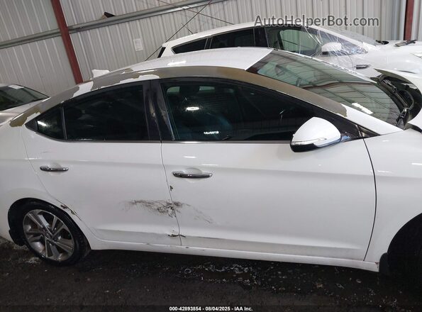 5NPD84LF1HH129350 2017 HYUNDAI ELANTRA White Vista interior trasera