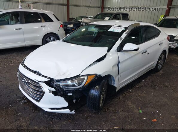 5NPD84LF1HH129350 2017 HYUNDAI ELANTRA White Vista frontal