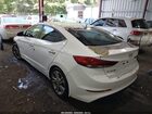 2017 Hyundai Elantra Limited White vin: 5NPD84LF1HH129350