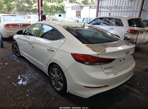 5NPD84LF1HH129350 2017 HYUNDAI ELANTRA White Trasero izquierdo