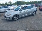 2020 Hyundai Elantra Sel Silver vin: 5NPD84LF1LH632286