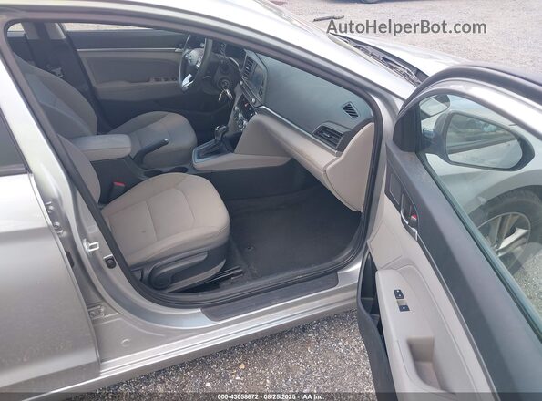 5NPD84LF1LH632286 2020 HYUNDAI ELANTRA Silver Widok wnętrza z przodu