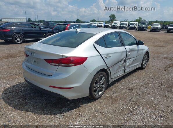 5NPD84LF2JH300709 2018 HYUNDAI ELANTRA Silver Tył prawy