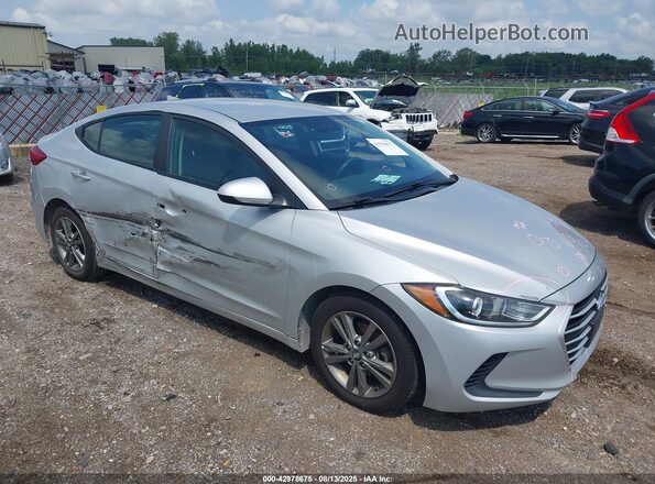 5NPD84LF2JH300709 2018 HYUNDAI ELANTRA Silver Przód prawy